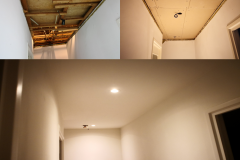 Renovatie plafond met spotjes
